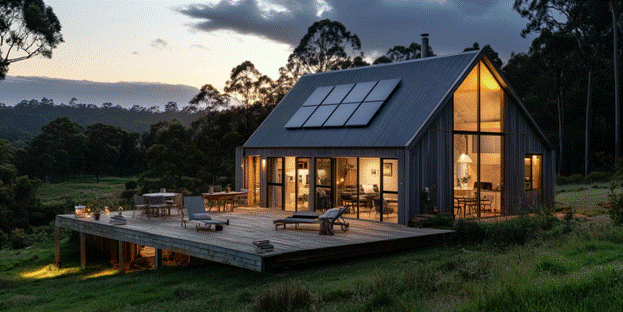 Modern Off-Grid Home