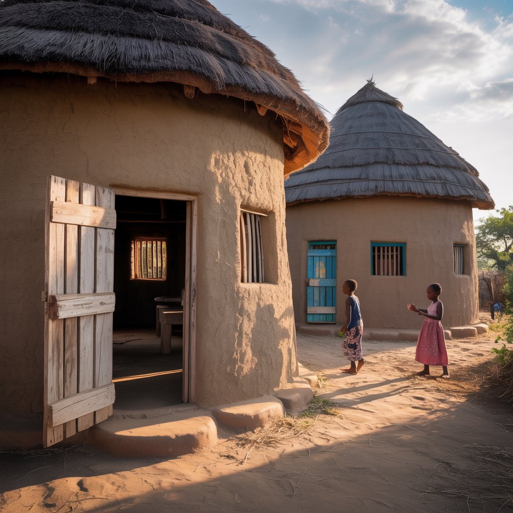 African Cob Houses (Zimbabwe & Malawi)