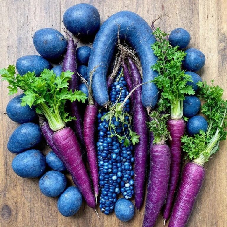 Blue Vegetables