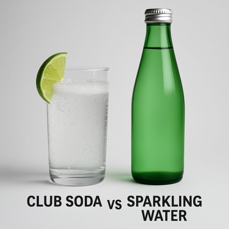 Club Soda vs Sparkling Water: Which Is Healthier?