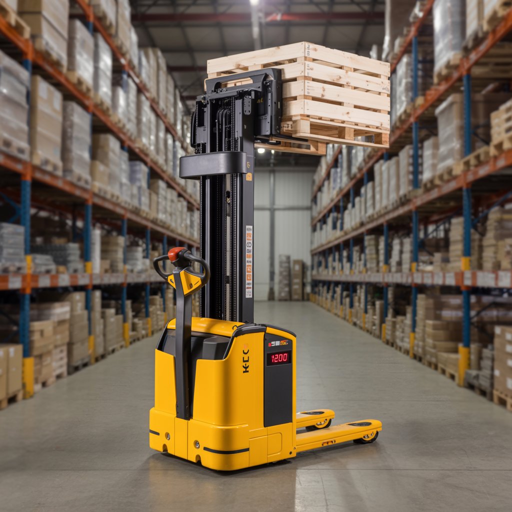 The Effect of Electric Stackers on Modern Material Handling