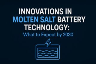 Molten Salt Battery Innovations: What to Expect by 2030