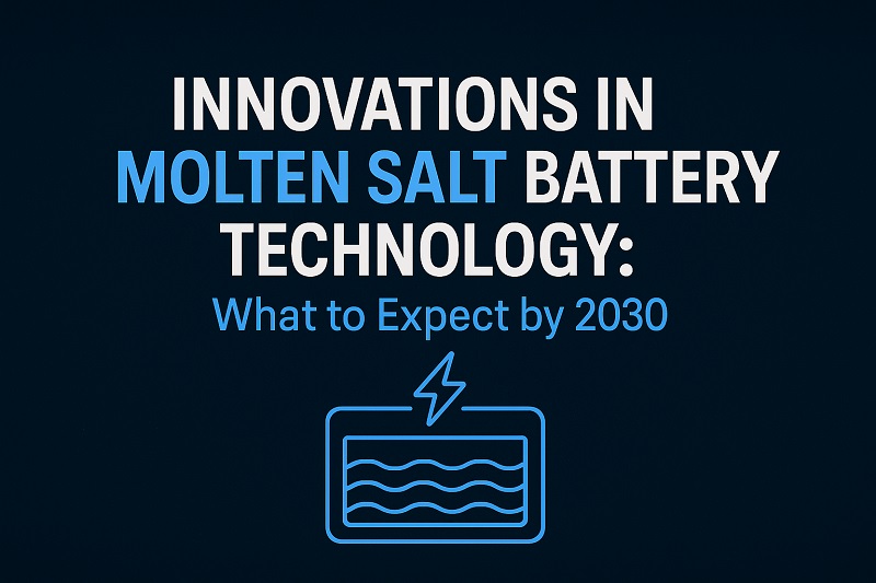 Molten Salt Battery Innovations: What to Expect by 2030