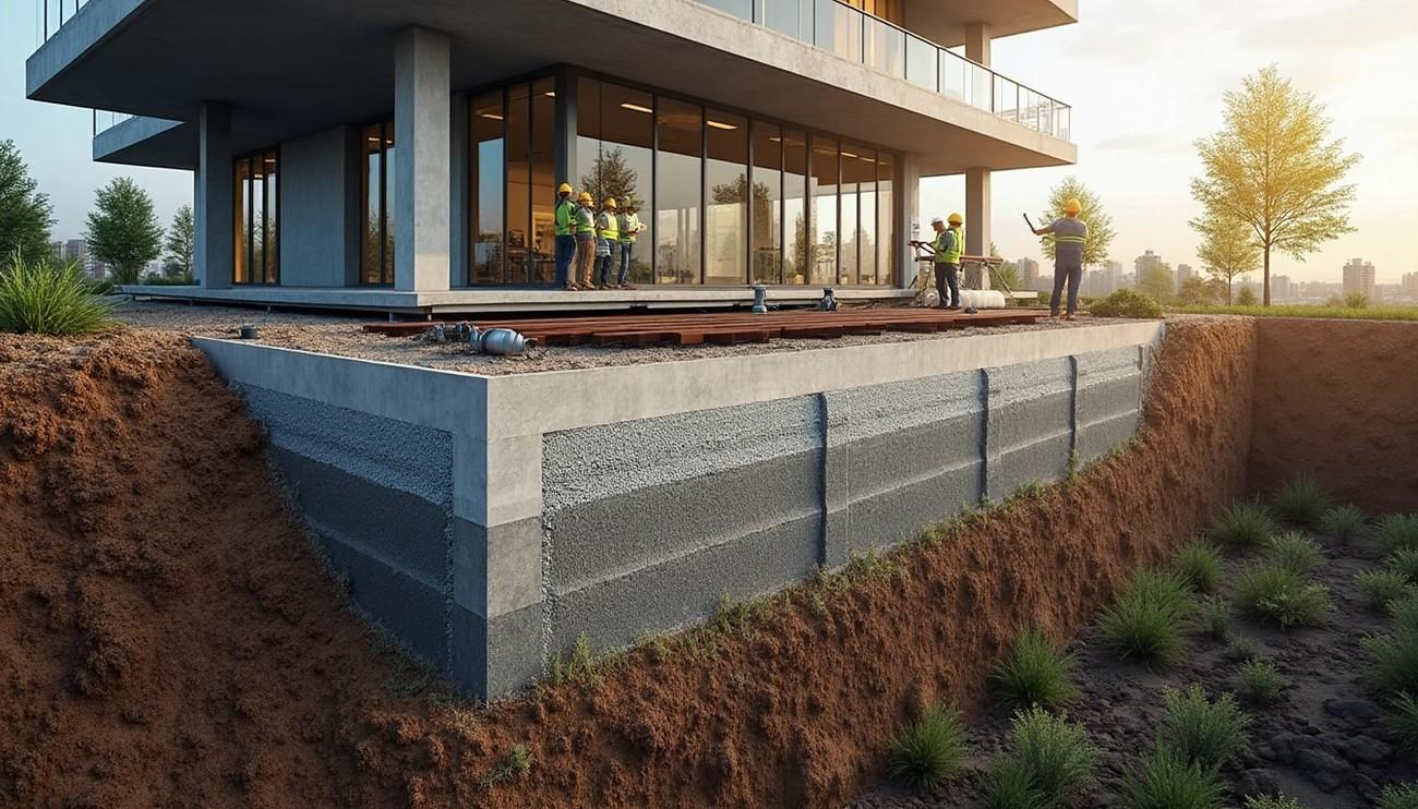 Sustainable Foundation Design: Building Tomorrow’s Green Architecture from Below