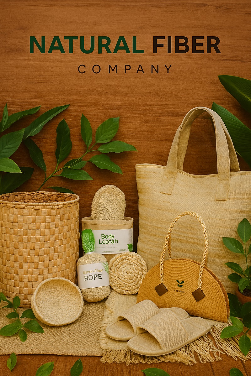 NFC's handcrafted banana fiber products