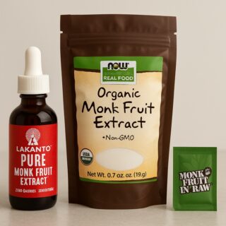 Monk Fruit Without Erythritol: Benefits, Safety, Taste & Buying Guide