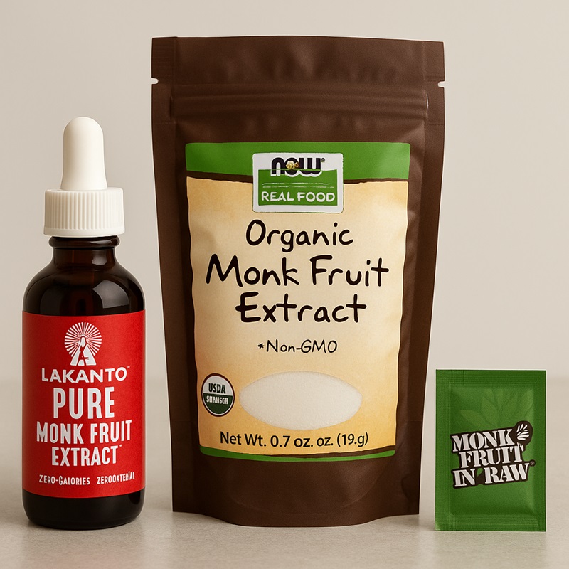Monk Fruit Without Erythritol: Benefits, Safety, Taste & Buying Guide