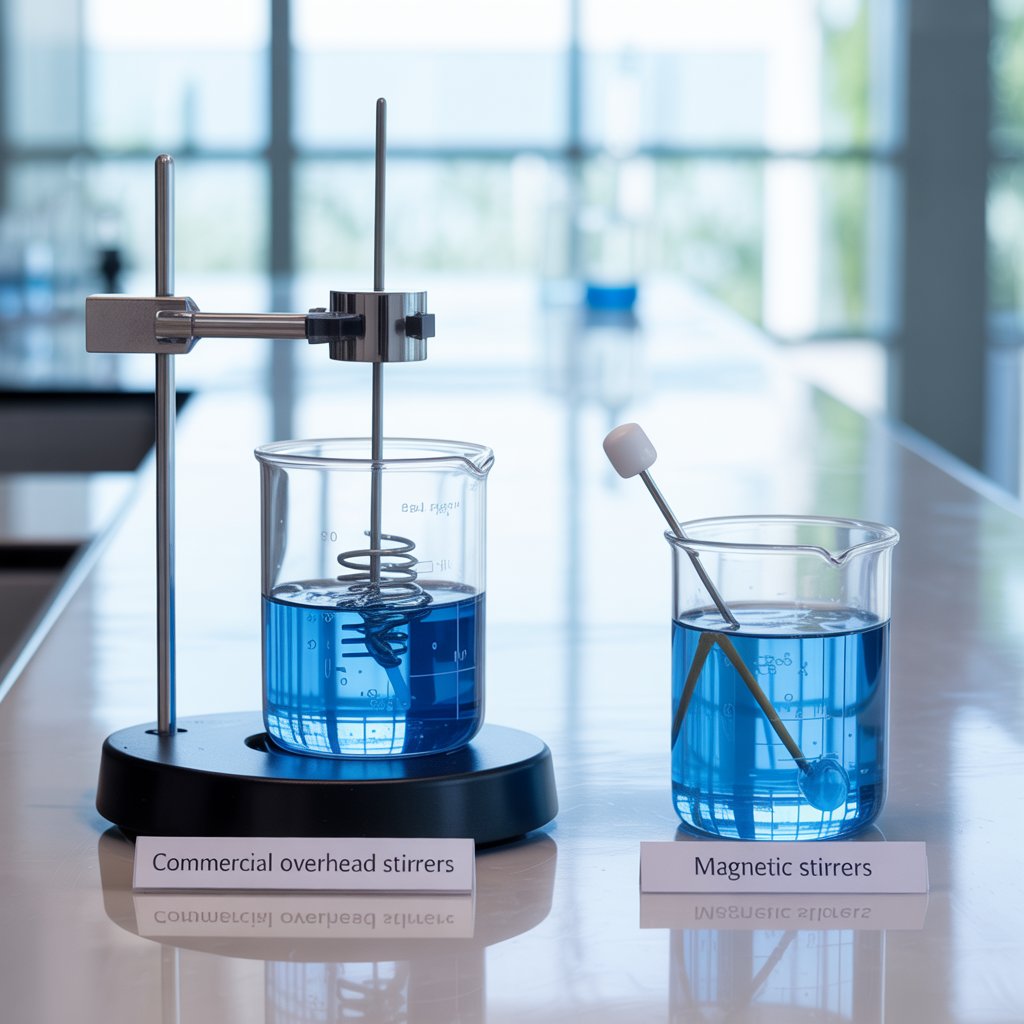 Overhead Stirrers vs. Magnetic Stirrers: When to Use Each