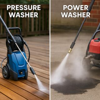 Pressure Washers vs Power Washers: What’s the Difference and Which One Do You Need?