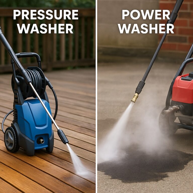 Pressure Washers vs Power Washers: What’s the Difference and Which One Do You Need?