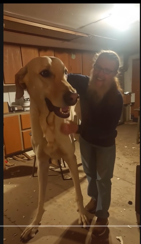 Titan dog viral photo