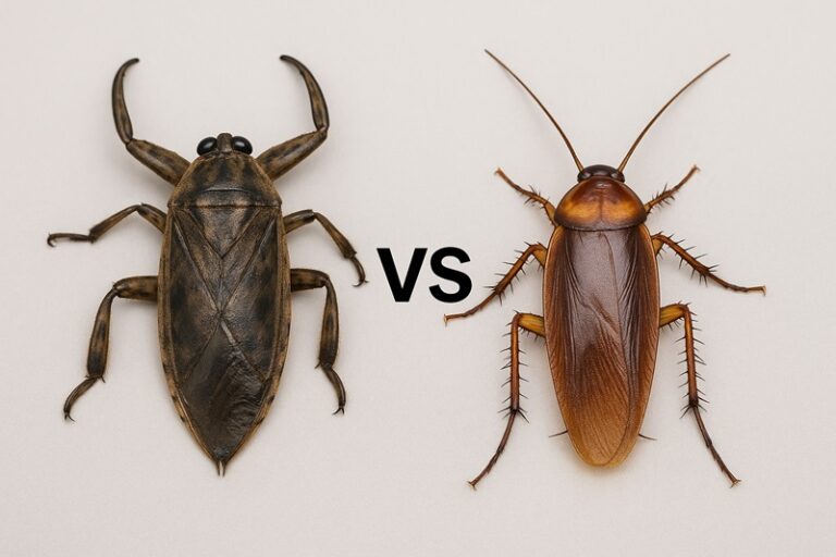 Water Bug vs Cockroach: How to Tell Them Apart & Get Rid of Them